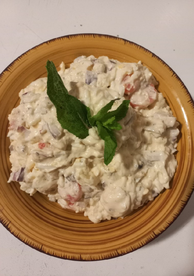 Una foto de Ensalada de patatas 🥔