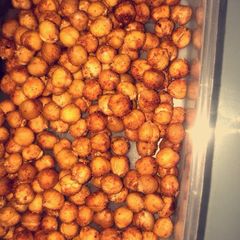 A picture of Healthy chickpea snack.