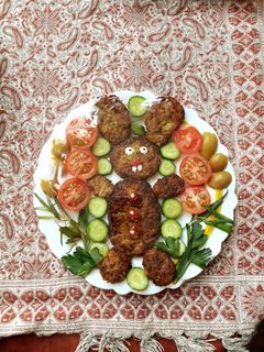 عکسی از دستور بشقاب کودک