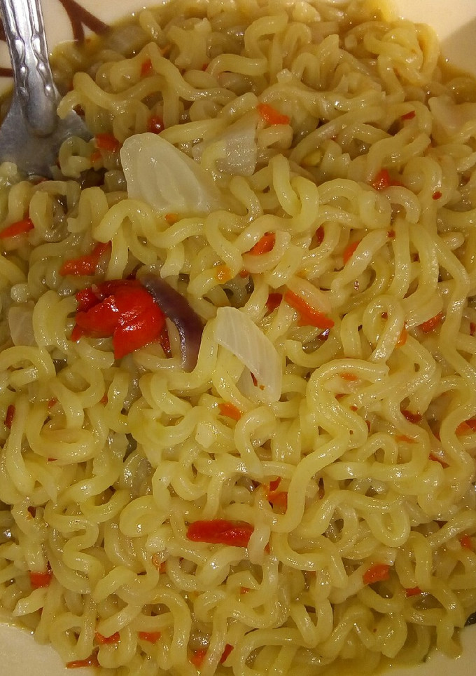 A picture of Sharp sharp noodles😂.