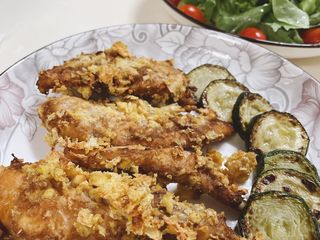《減醣》無油無粉凍豆腐雞柳