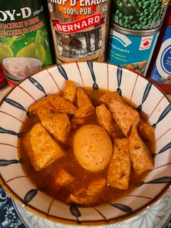 Foto resep Semur tahu dan Jamur kancing