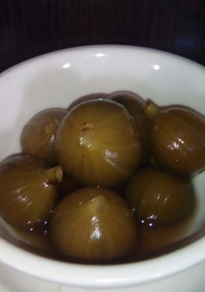 Una foto de Dulce de higos