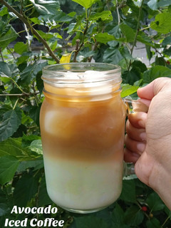 Foto resep Avocado Iced Coffee
