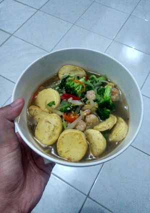 Foto resep Brokoli Tahu Udang Lada Hitam