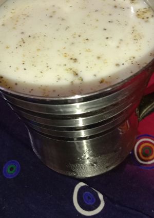 A picture of Masala Lassi.