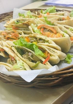 A picture of Pita bread.