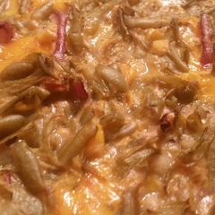 A picture of Crustless Green Bean Casserole .