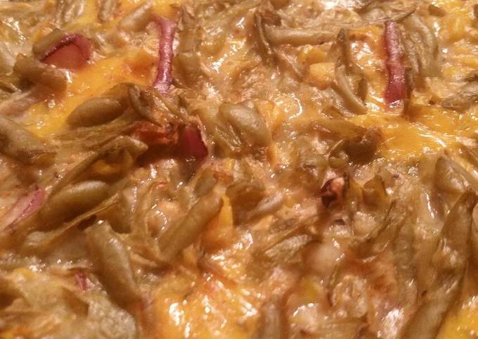 Simple Way to Make Quick Crustless Green Bean Casserole