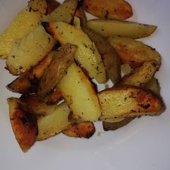 A picture of Pan fried potatoes.
