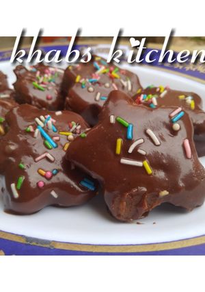 A picture of Cookie dough shapes.