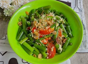 Foto resep Tumis Bunga Bawang Merah