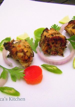 A picture of Kasuri Chicken Malai Tikka.