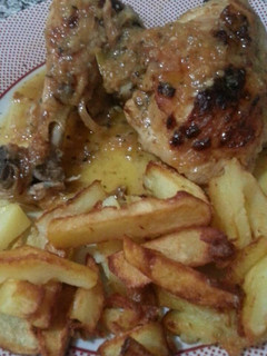 Una foto de Pollo al horno