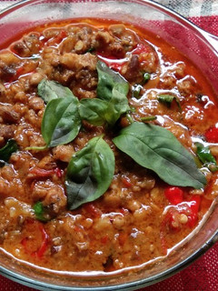 Foto resep Sambel oncom daun kemangi