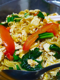 Foto resep Mie nyemek sederhana