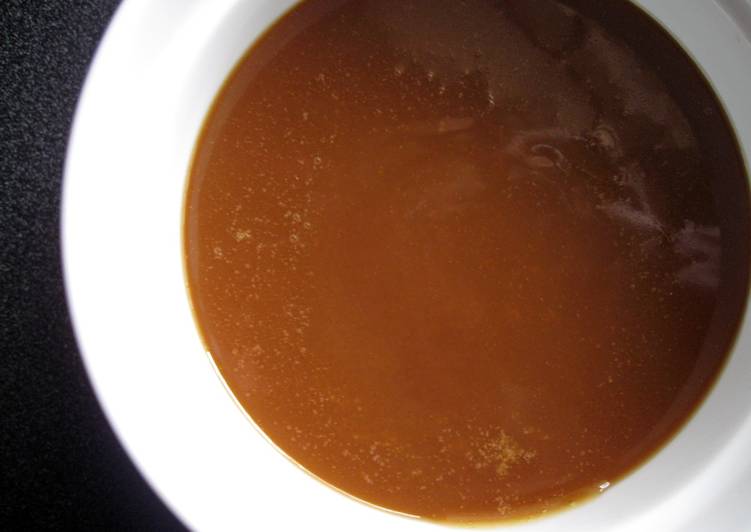 Recipe of Favorite Super Easy Caramel Sauce