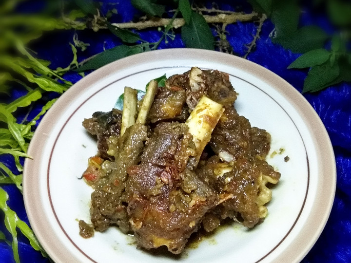 Resep Krengsengan balungan kambing Anti Gagal