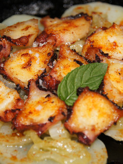 Una foto de Pulpo a la Gallega Frito