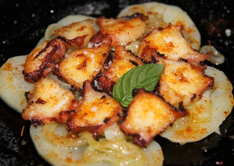 Pulpo a la Gallega Frito
