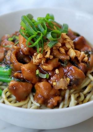 印尼雞肉麵 Mie Ayam 的食譜成品照片