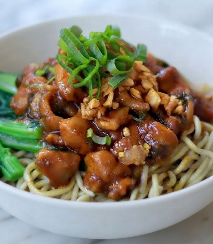 印尼雞肉麵 Mie Ayam 的食譜成品照片
