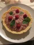 Risotto ai lamponi