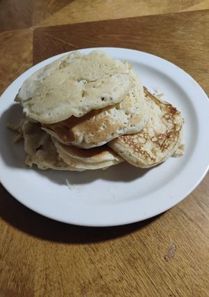 Una foto de Pancakes caseros