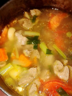 Foto resep Sup bakso ayam makaroni