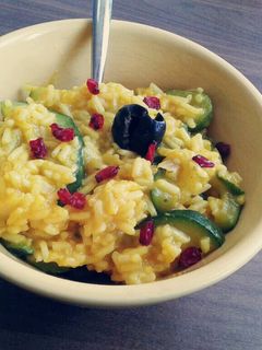 A picture of Yellow Zucchini Rice.