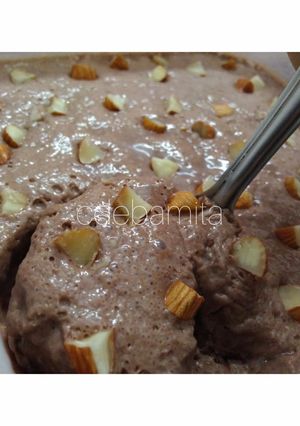 A picture of Chocolate and Roasted Almond Ice-cream.