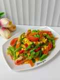 Tumis Buncis Jagung Wortel