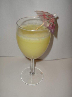 A picture of Tropical pineapple drink.