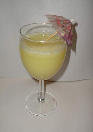 A picture of Tropical pineapple drink.