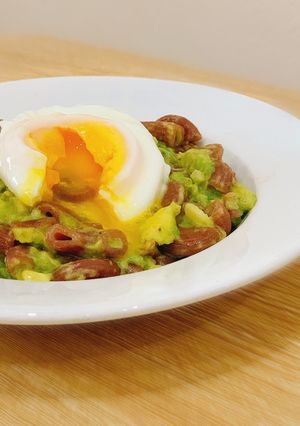 Hình của món Nui sốt bơ béo ngậy 🥑.