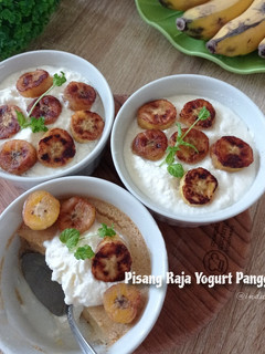 Foto resep Pisang Raja Yogurt Panggang
