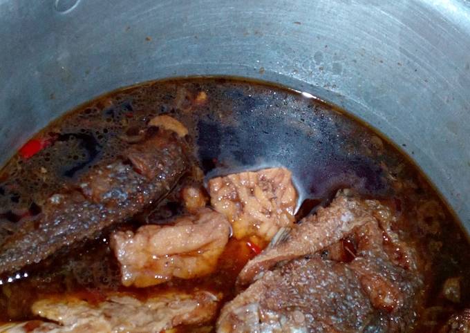 Semur(Mujaer,Tahu,Tempe&Telur)