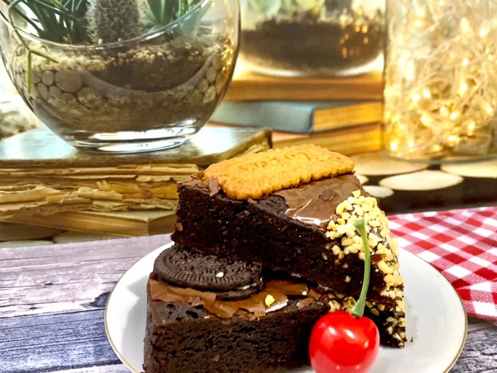 Langkah Mudah untuk Membuat Resep Super Moist Brownies (Fudgy &amp;amp; Shiny) yang Sempurna Anti Ribet, Uenak Banget