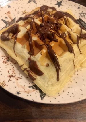 صورة لوصفة وافل لذيييذ 🥞