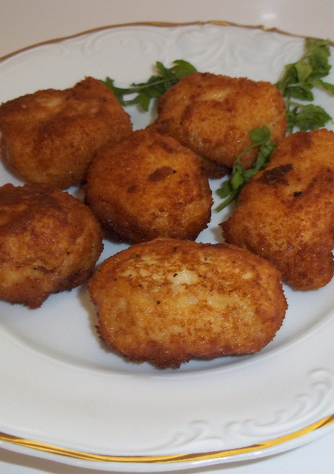 Una foto de Croquetas de gamba pelada y bechamel