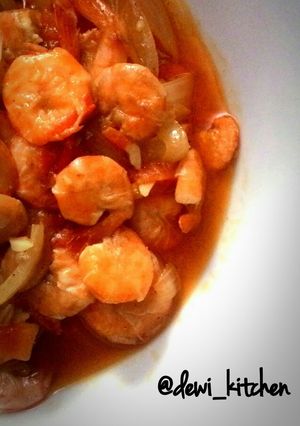 Foto resep Udang bolognaise