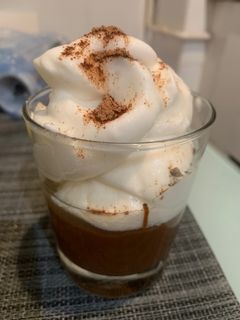 Una foto de Crema light de chocolate y nata o Dalky fit