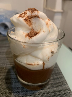 Una foto de Crema light de chocolate y nata o Dalky fit