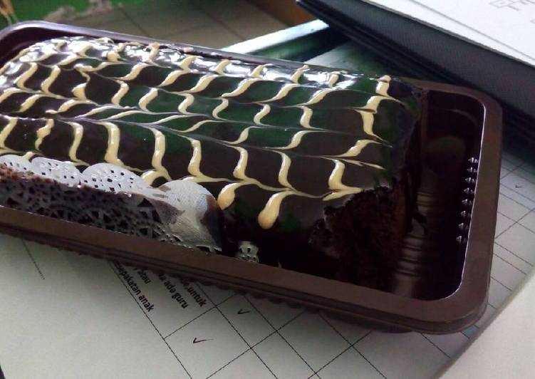 Brownies kukus putih telur