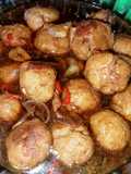 Bola Bola Tempe kuah Kecap pedas manis
