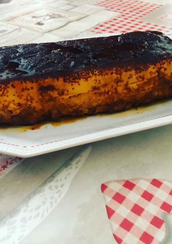 Una foto de Pudín de pan del día anterior