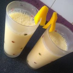 A picture of Mango shake.