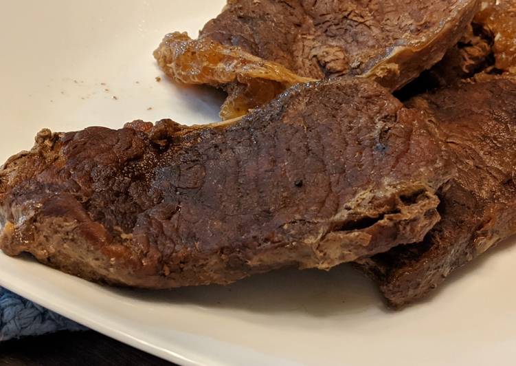 Simple Way to Make Homemade Instant Pot Top Round beef steak