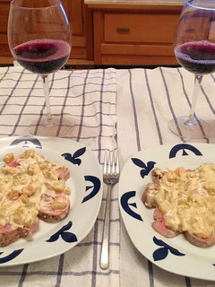 Una foto de Solomillo con salsa de pera