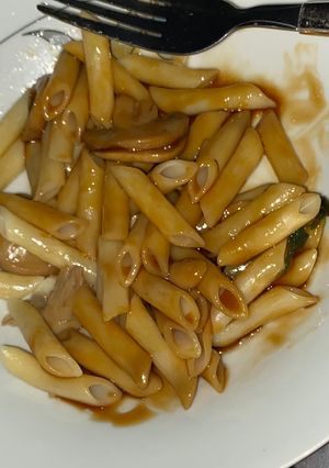 Una foto de Pasta Teriyaki